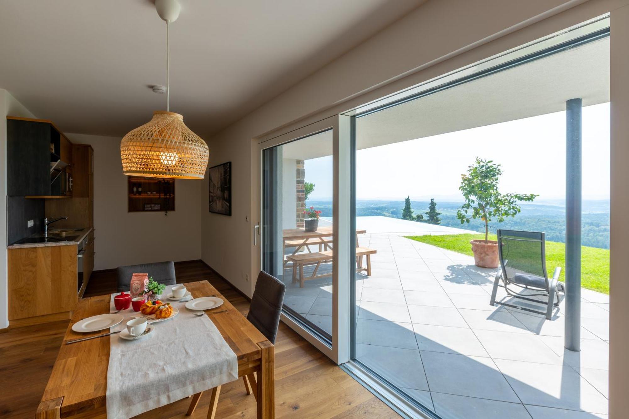 Greim15 --- Ganzes Ferienhaus Mit Fernsicht, Pool, Wellness Deutschlandsberg Bagian luar foto