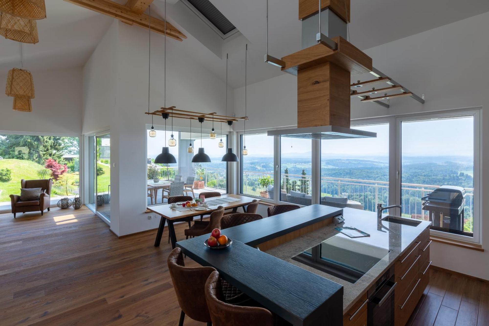 Greim15 --- Ganzes Ferienhaus Mit Fernsicht, Pool, Wellness Deutschlandsberg Bagian luar foto