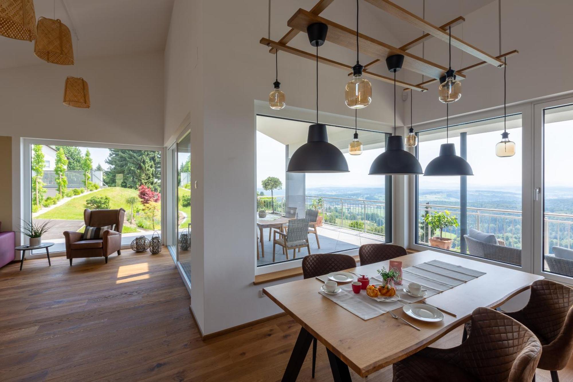 Greim15 --- Ganzes Ferienhaus Mit Fernsicht, Pool, Wellness Deutschlandsberg Bagian luar foto