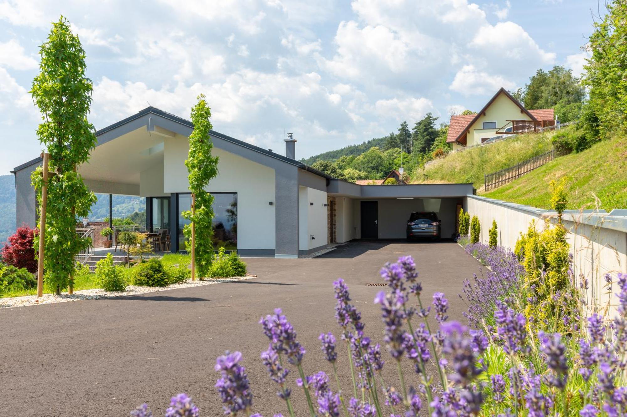 Greim15 --- Ganzes Ferienhaus Mit Fernsicht, Pool, Wellness Deutschlandsberg Bagian luar foto